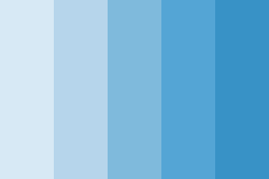 Ocean Blue Colour Pallete